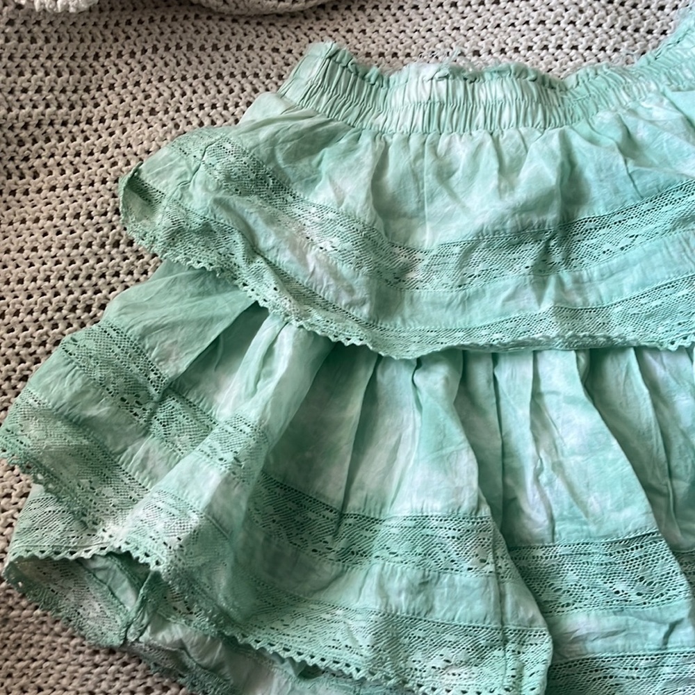 LOVESHACKFANCY TIEDYE SKIRT